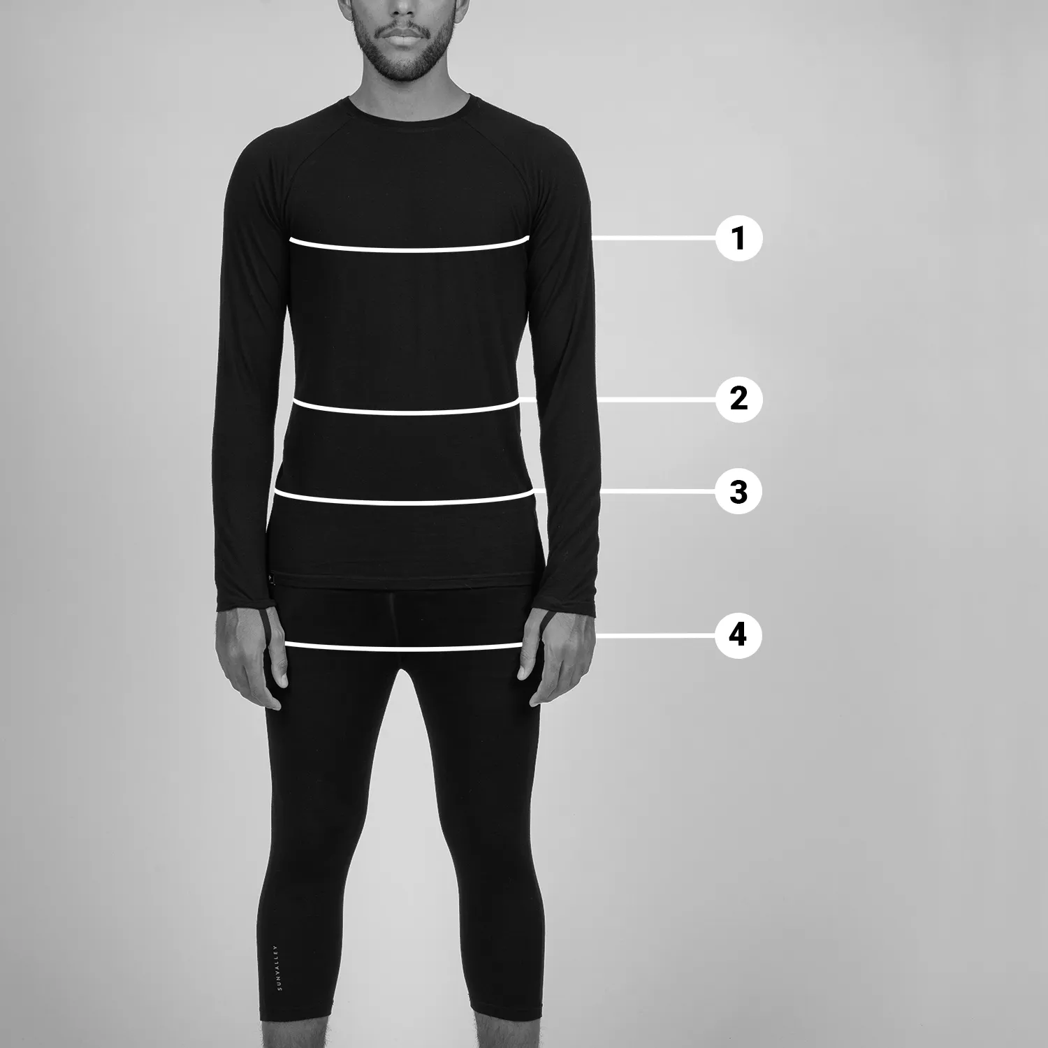 Guides des tailles - Homme | Sun Valley